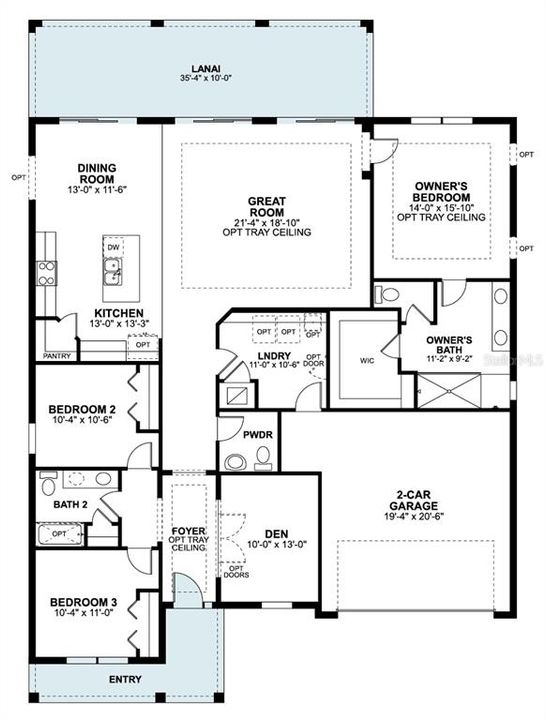 Active With Contract: $561,990 (3 beds, 2 baths, 2167 Square Feet)