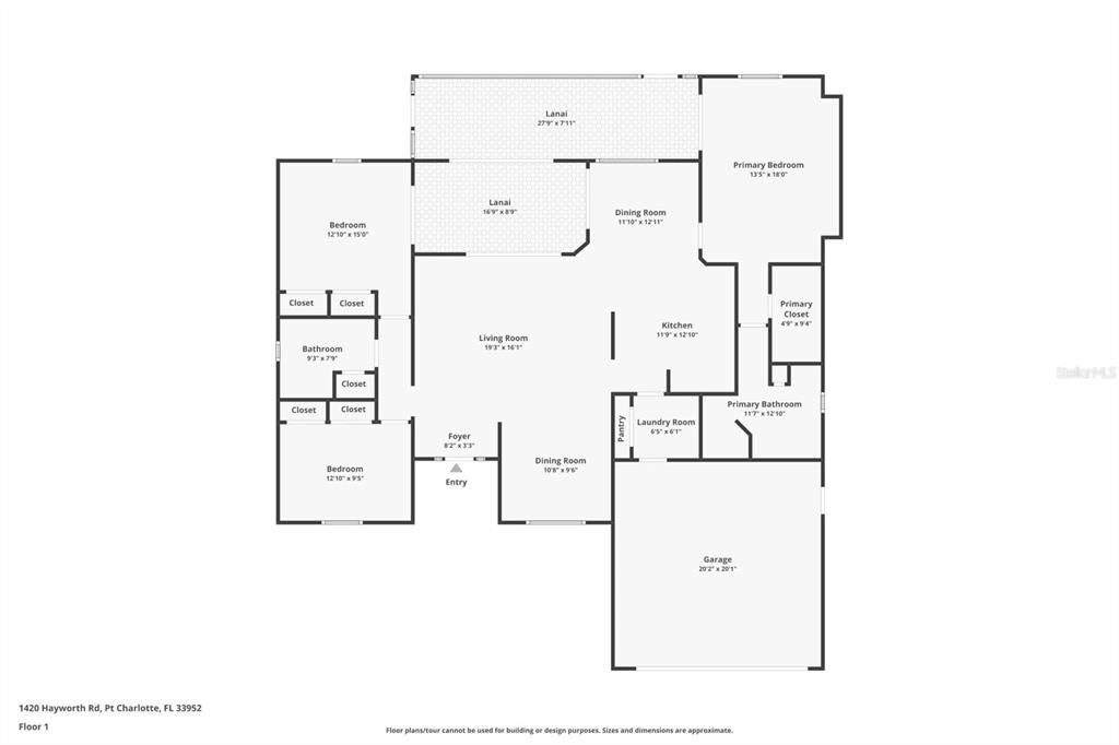 Active With Contract: $299,000 (3 beds, 2 baths, 1807 Square Feet)