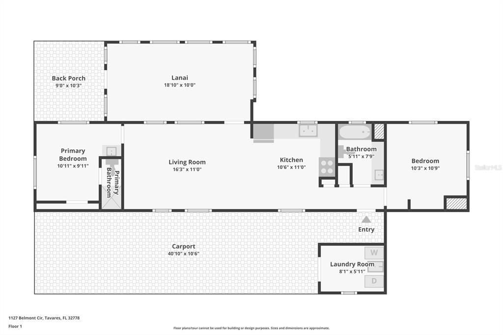 For Sale: $121,300 (2 beds, 2 baths, 862 Square Feet)