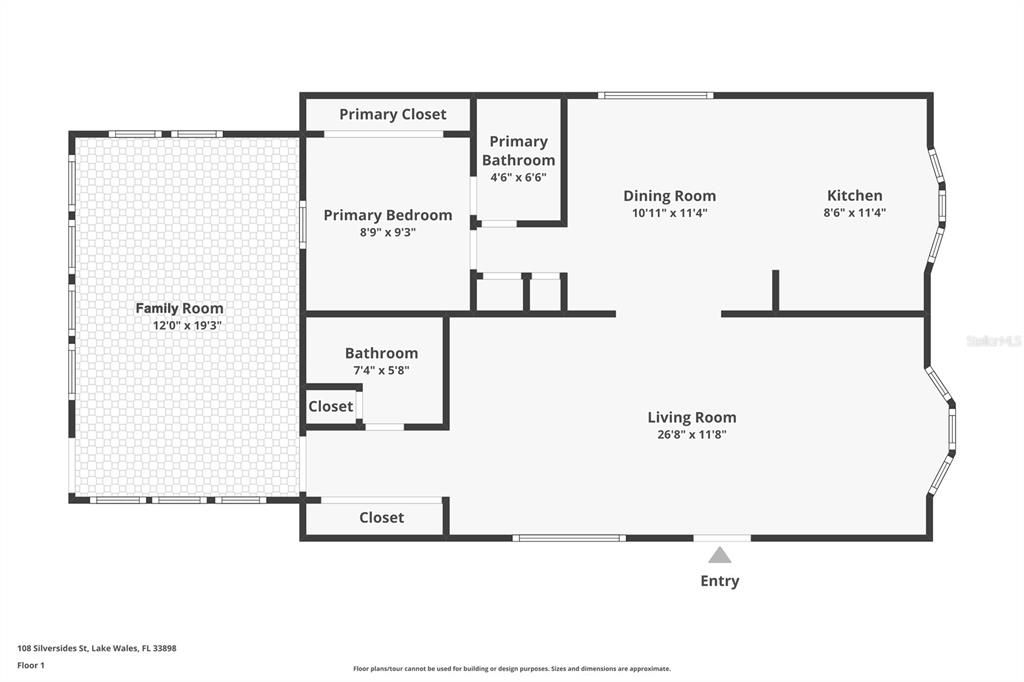 待售: $170,000 (1 贝兹, 2 浴室, 1080 平方英尺)