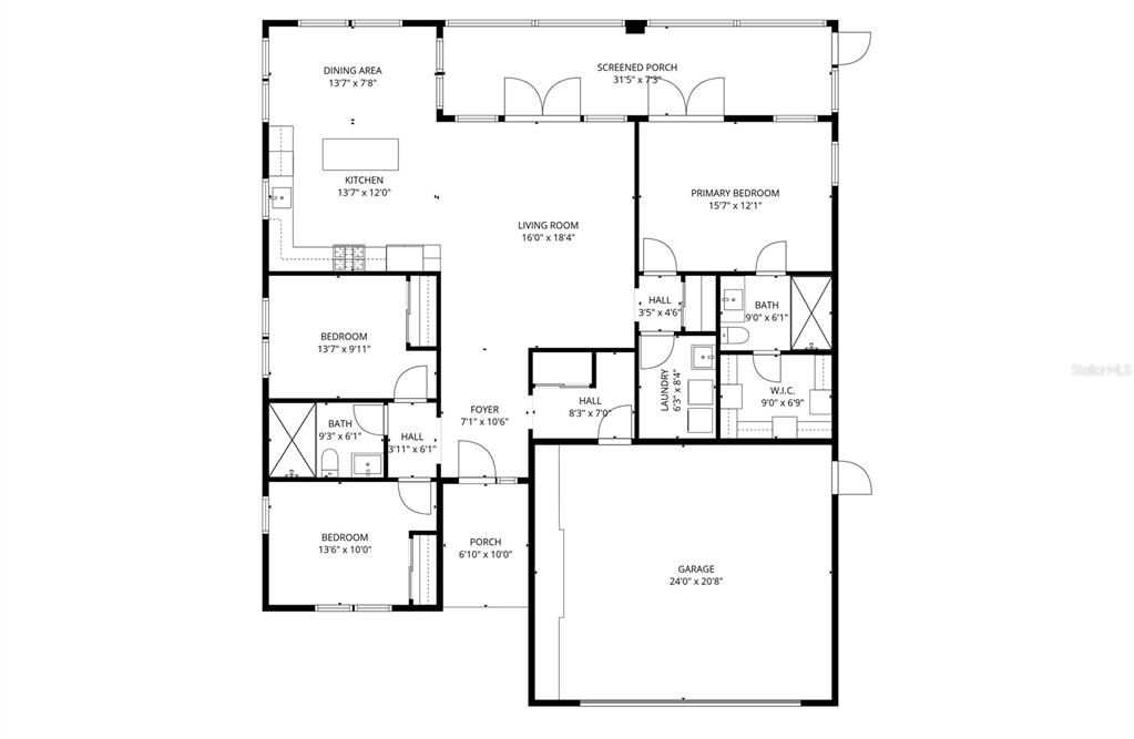 For Sale: $885,000 (3 beds, 2 baths, 1597 Square Feet)