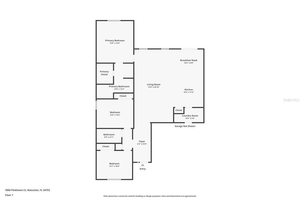 Active With Contract: $299,900 (3 beds, 2 baths, 1614 Square Feet)