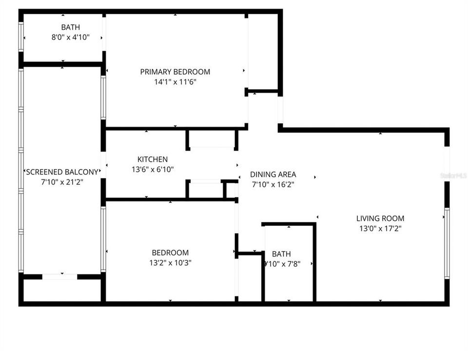 En Venta: $105,000 (2 camas, 2 baños, 810 Pies cuadrados)