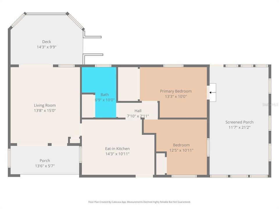 Active With Contract: $229,000 (2 beds, 1 baths, 790 Square Feet)