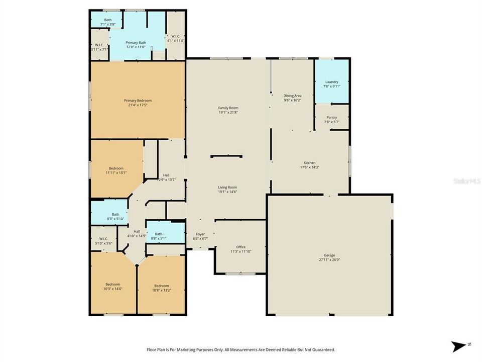 For Sale: $999,997 (4 beds, 3 baths, 3000 Square Feet)