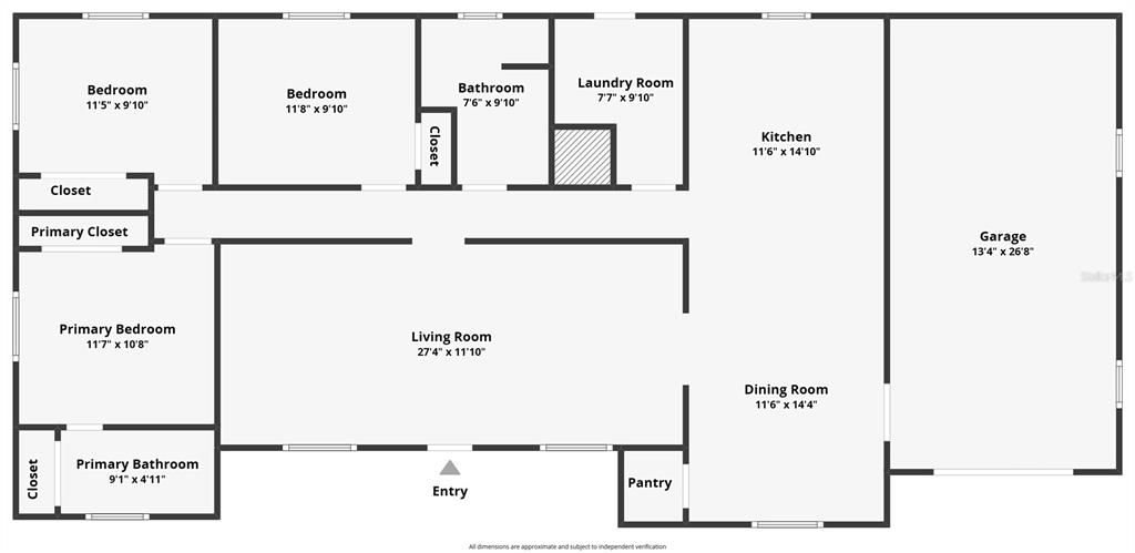 Activo con contrato: $175,000 (3 camas, 2 baños, 1420 Pies cuadrados)