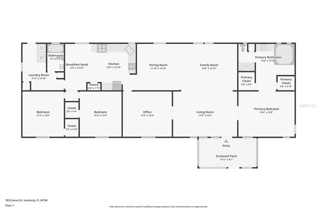 For Sale: $150,000 (4 beds, 2 baths, 2052 Square Feet)