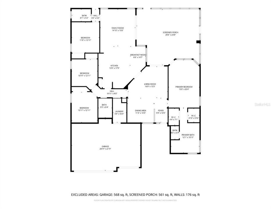 Active With Contract: $469,900 (4 beds, 3 baths, 2297 Square Feet)