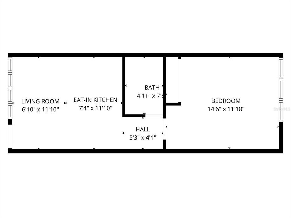 待售: $189,900 (1 贝兹, 1 浴室, 450 平方英尺)