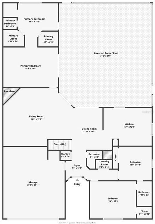 Activo con contrato: $615,000 (3 camas, 2 baños, 2296 Pies cuadrados)