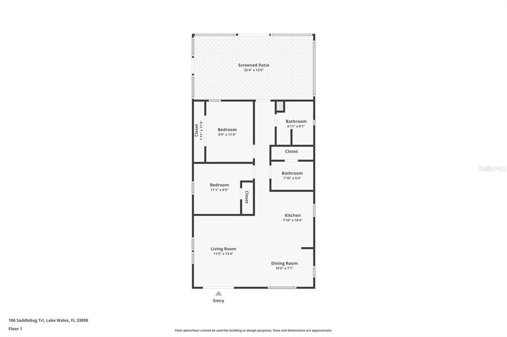 For Sale: $160,000 (2 beds, 2 baths, 864 Square Feet)