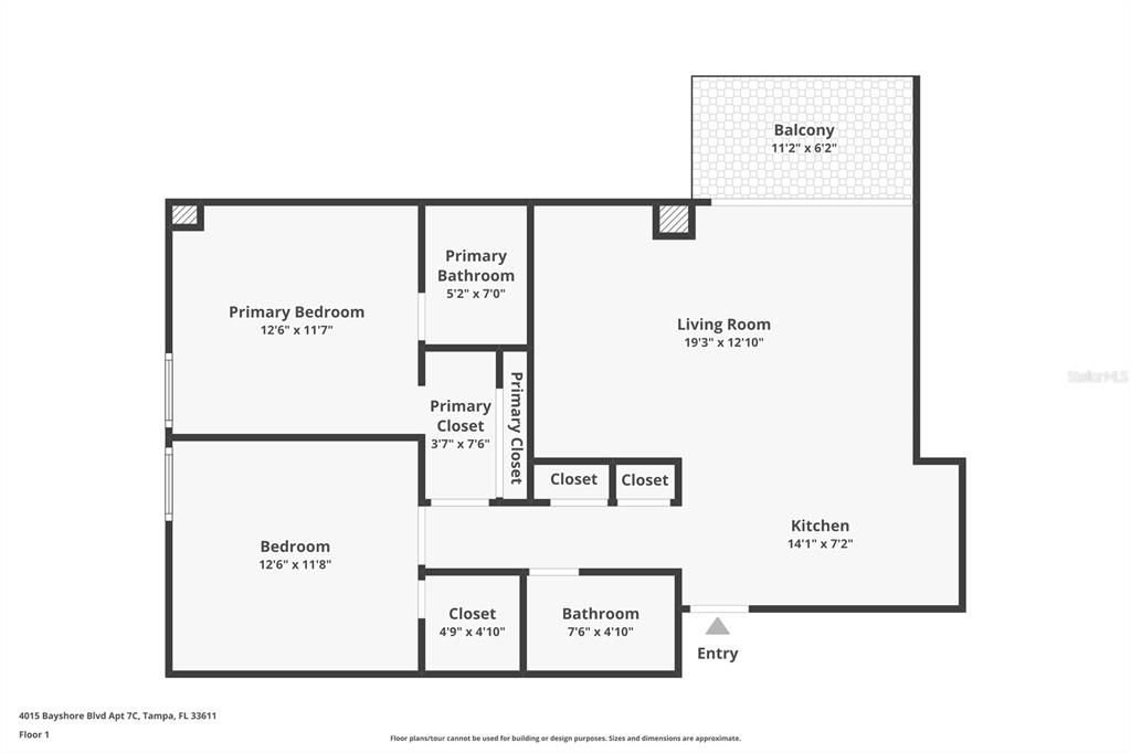 На продажу: $360,000 (2 спален, 2 ванн, 888 Квадратных фут)