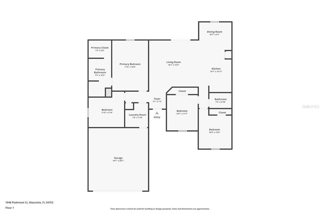 Active With Contract: $321,500 (3 beds, 2 baths, 1673 Square Feet)