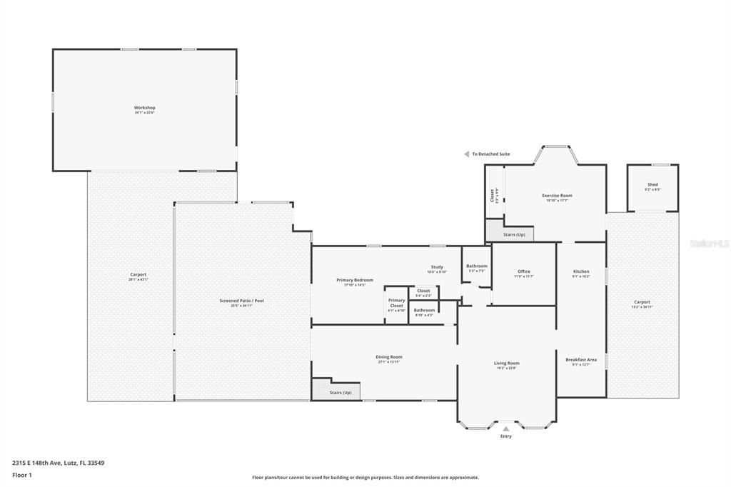 На продажу: $459,000 (4 спален, 3 ванн, 2837 Квадратных фут)