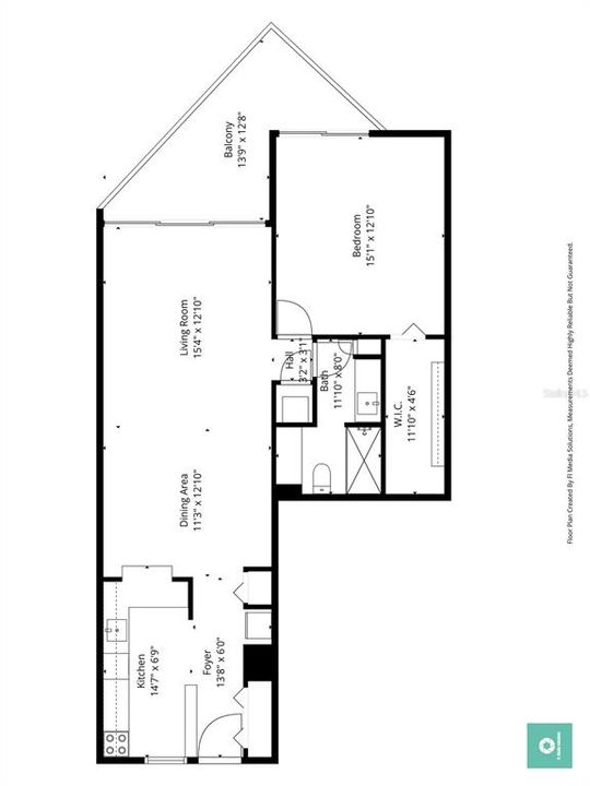 For Sale: $660,000 (1 beds, 1 baths, 900 Square Feet)