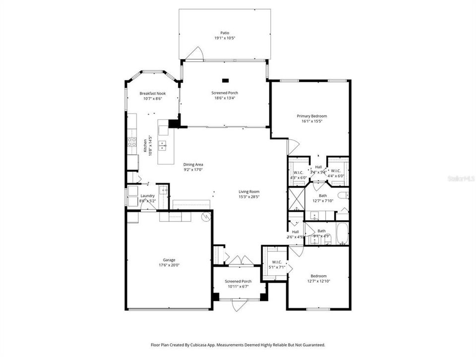 For Sale: $380,000 (2 beds, 2 baths, 1753 Square Feet)