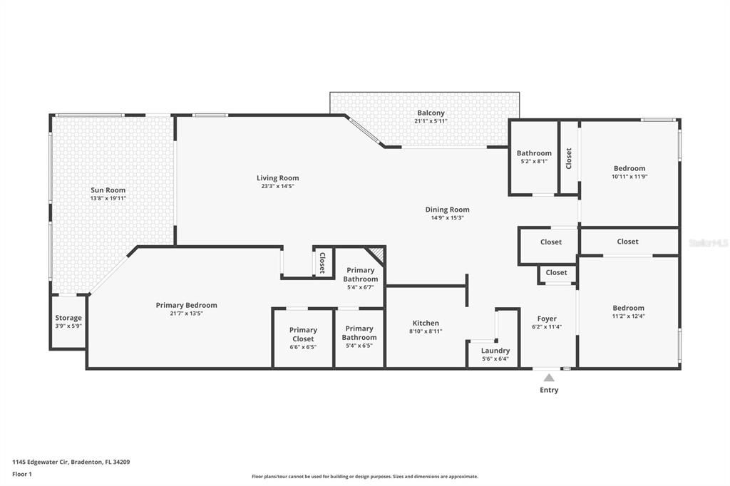 For Sale: $575,000 (3 beds, 2 baths, 1866 Square Feet)