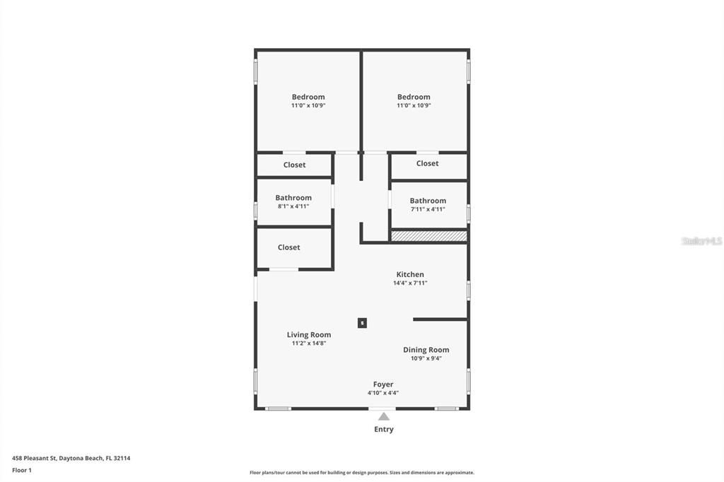 Active With Contract: $189,999 (2 beds, 2 baths, 960 Square Feet)