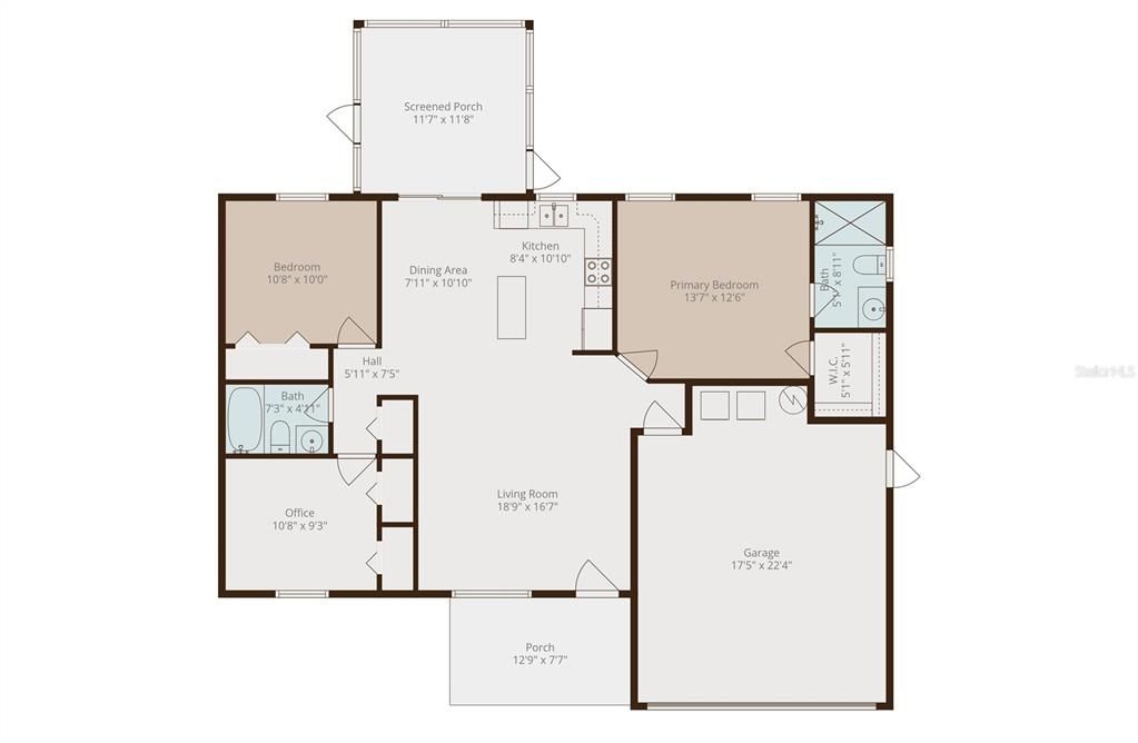 For Sale: $325,000 (3 beds, 2 baths, 1164 Square Feet)