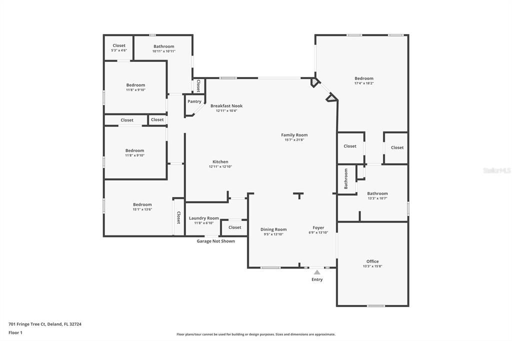 合同活跃: $515,000 (4 贝兹, 2 浴室, 2485 平方英尺)