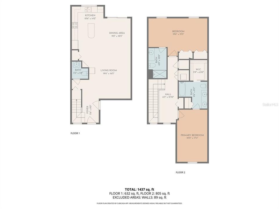 Activo con contrato: $199,900 (2 camas, 2 baños, 1539 Pies cuadrados)