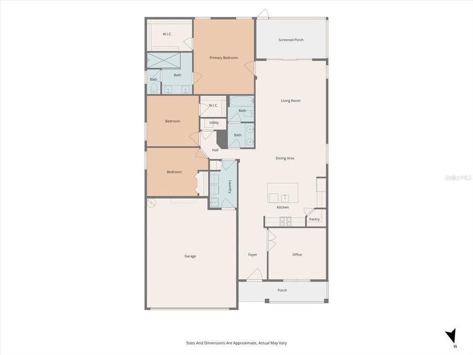 Под контрактом: $499,000 (3 спален, 2 ванн, 1812 Квадратных фут)