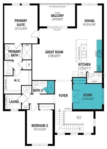 Active With Contract: $399,000 (2 beds, 2 baths, 1721 Square Feet)