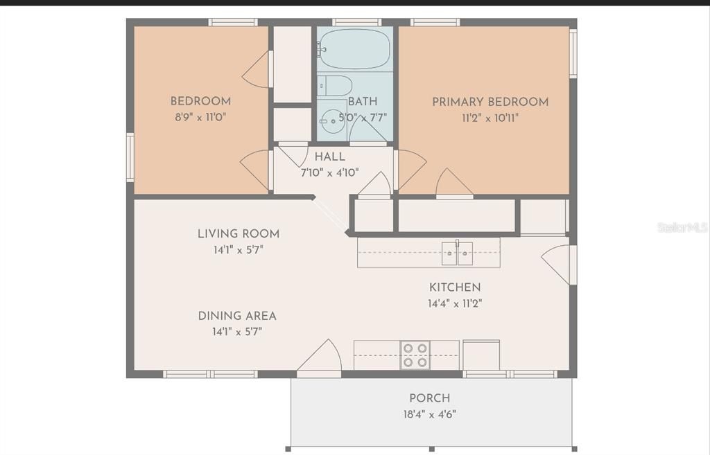 Под контрактом: $239,000 (2 спален, 1 ванн, 852 Квадратных фут)