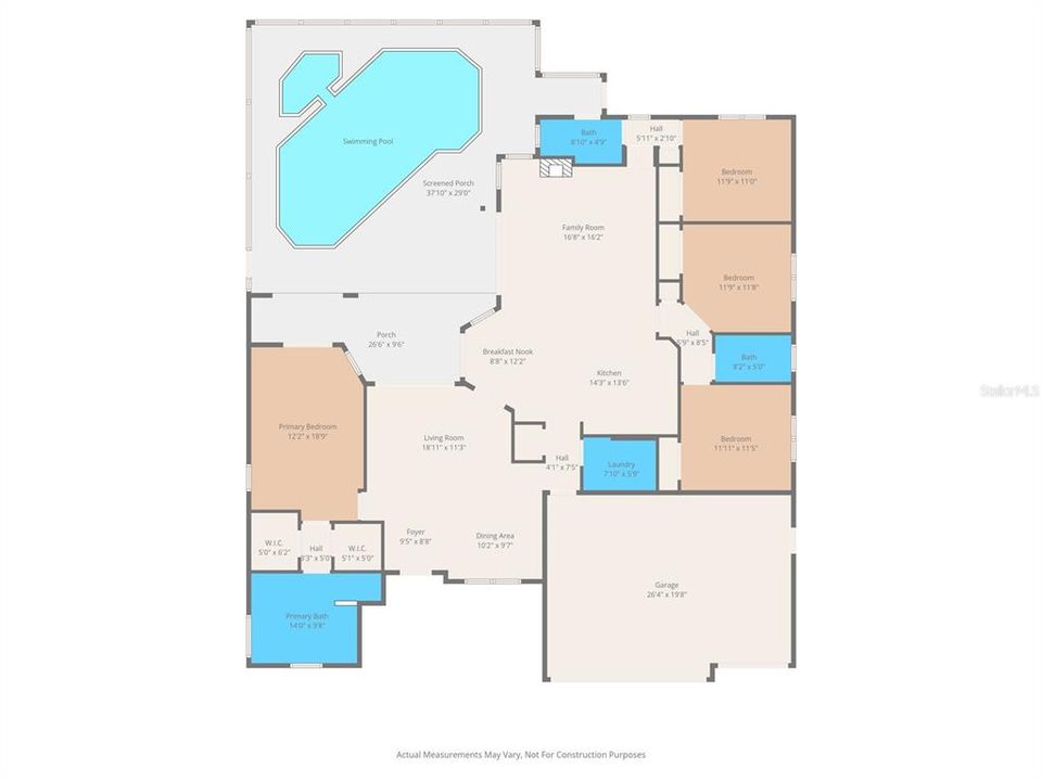 For Sale: $460,000 (4 beds, 3 baths, 2211 Square Feet)