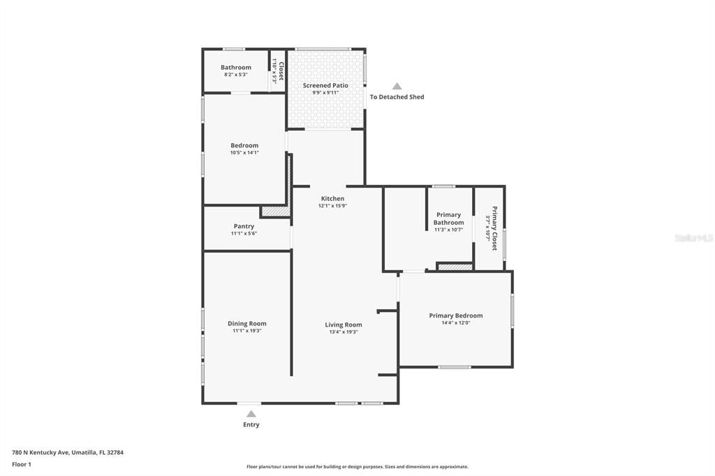 На продажу: $234,999 (2 спален, 2 ванн, 1287 Квадратных фут)