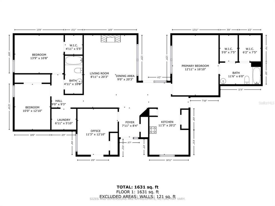 合同活跃: $374,900 (3 贝兹, 2 浴室, 1787 平方英尺)