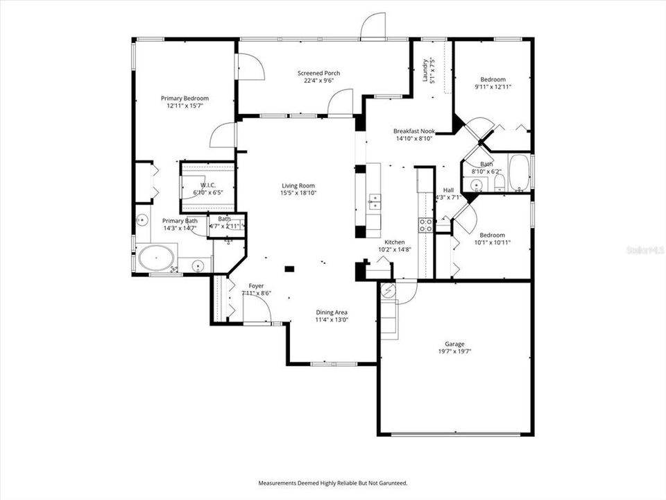 Active With Contract: $400,000 (3 beds, 2 baths, 1645 Square Feet)