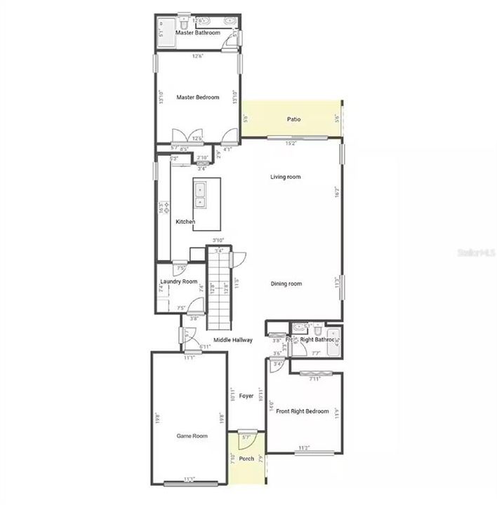 Activo con contrato: $625,000 (6 camas, 5 baños, 2996 Pies cuadrados)