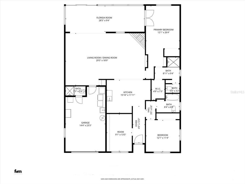 На продажу: $750,000 (3 спален, 2 ванн, 2037 Квадратных фут)