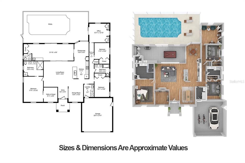 For Sale: $469,000 (4 beds, 2 baths, 2135 Square Feet)
