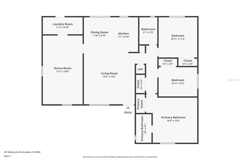 Под контрактом: $369,900 (3 спален, 2 ванн, 1379 Квадратных фут)