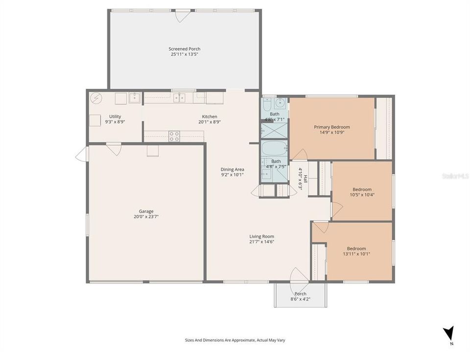 Active With Contract: $320,000 (3 beds, 2 baths, 1586 Square Feet)