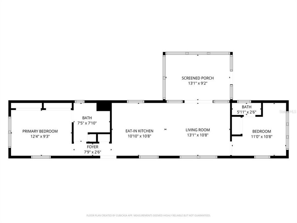 Active With Contract: $110,000 (2 beds, 1 baths, 672 Square Feet)
