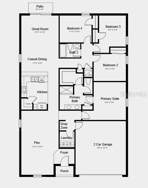 Active With Contract: $349,000 (4 beds, 2 baths, 1974 Square Feet)