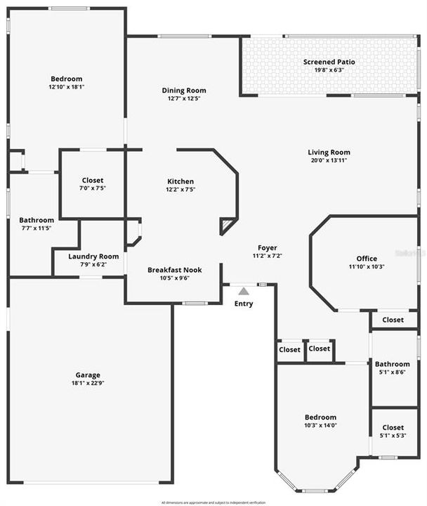 En Venta: $410,000 (3 camas, 2 baños, 1693 Pies cuadrados)