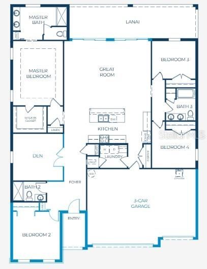 Active With Contract: $379,900 (4 beds, 3 baths, 2286 Square Feet)
