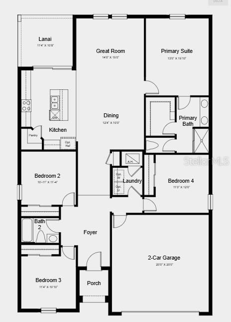 Active With Contract: $361,999 (4 beds, 2 baths, 1848 Square Feet)