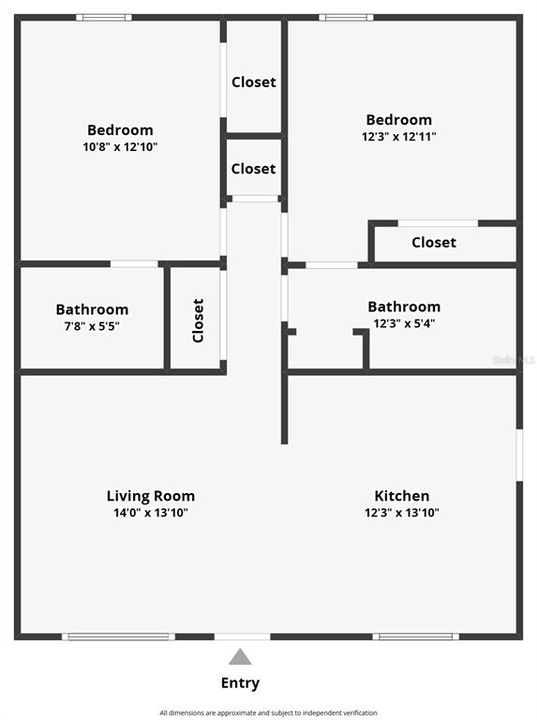 For Sale: $320,000 (2 beds, 2 baths, 980 Square Feet)