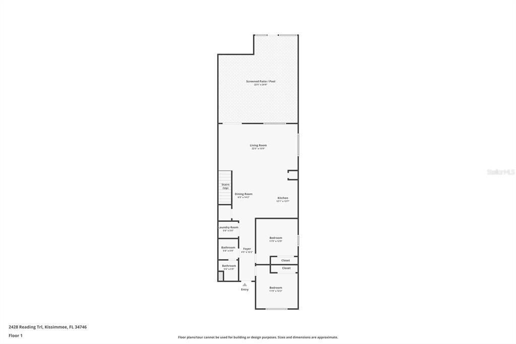 待售: $595,000 (5 贝兹, 4 浴室, 2168 平方英尺)
