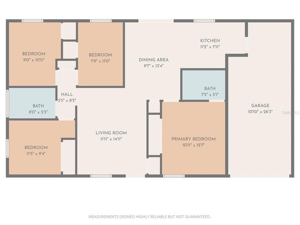 Active With Contract: $315,000 (4 beds, 2 baths, 1088 Square Feet)