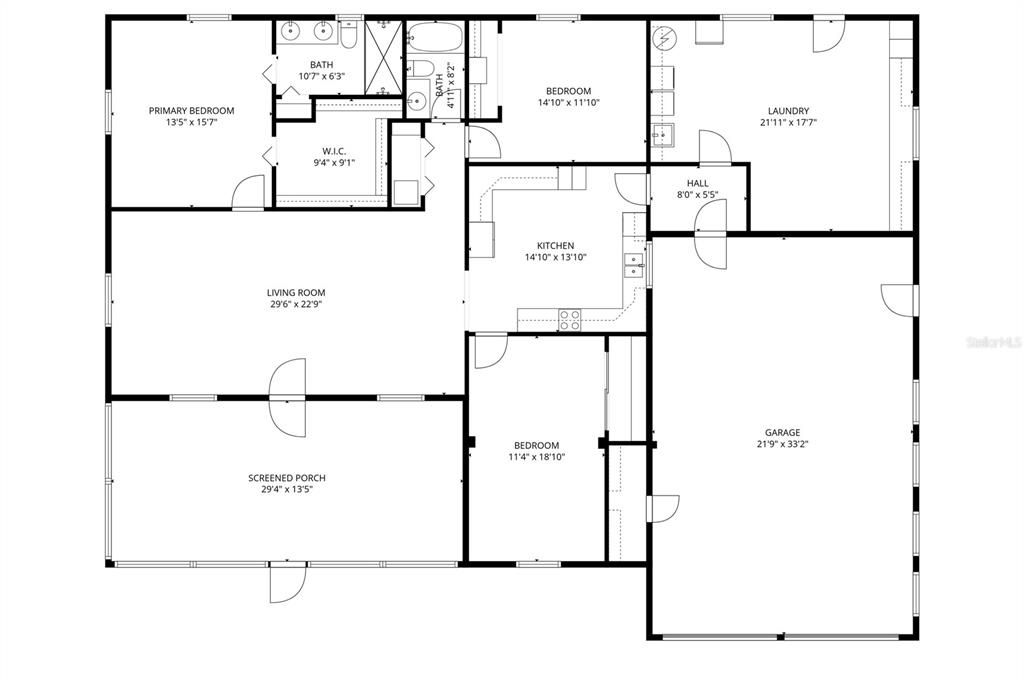 Active With Contract: $239,900 (3 beds, 2 baths, 1656 Square Feet)