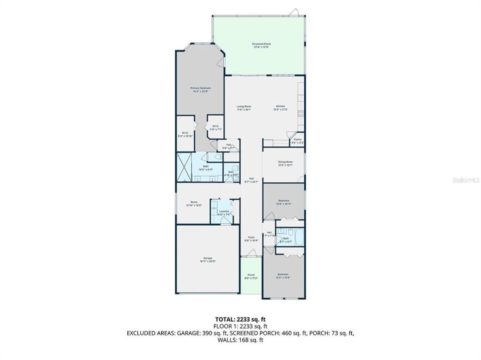 待售: $650,000 (3 贝兹, 2 浴室, 2402 平方英尺)