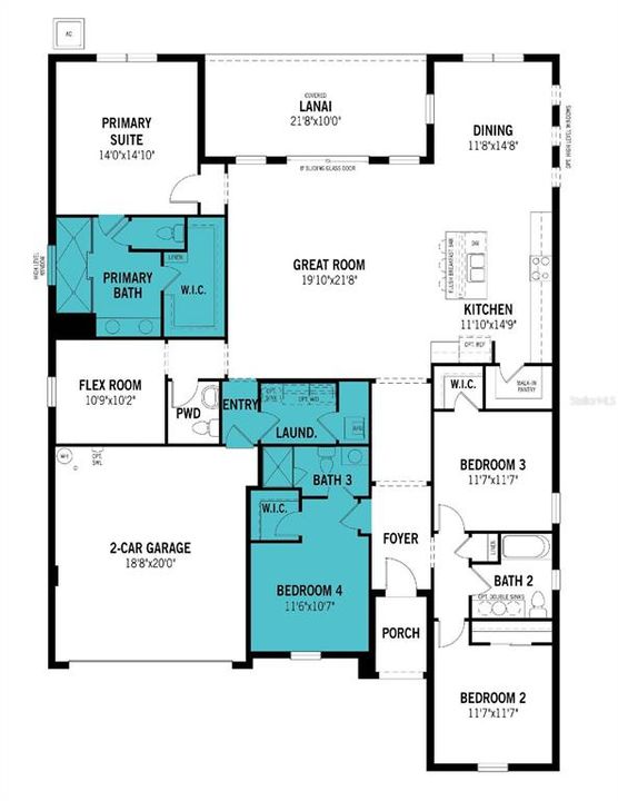 For Sale: $519,990 (4 beds, 2 baths, 2442 Square Feet)