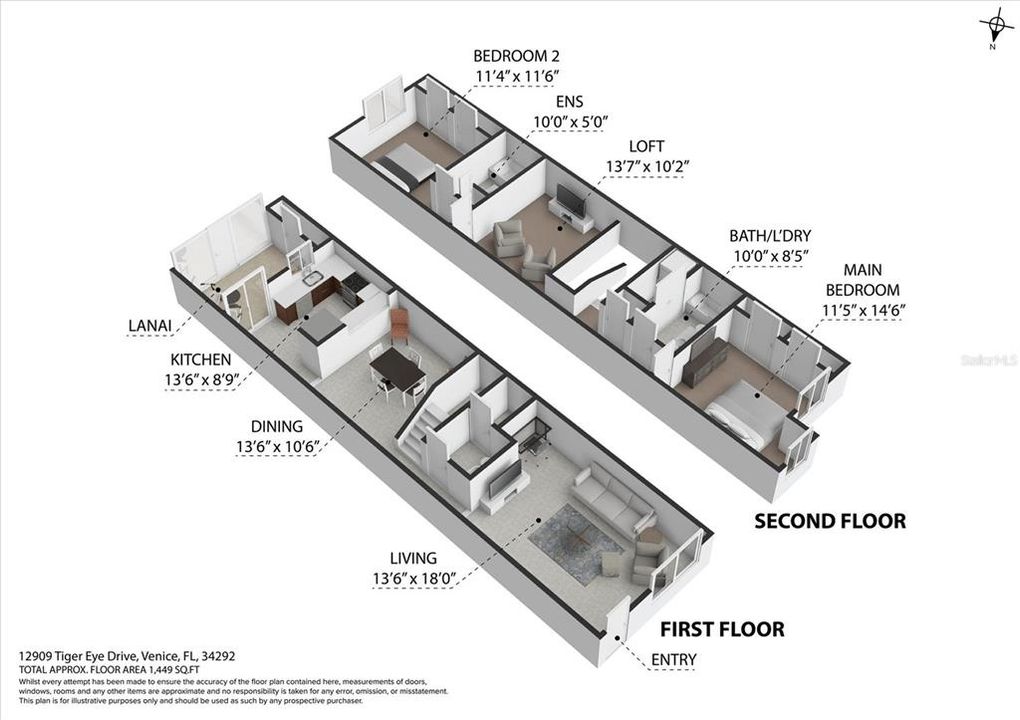 合同活跃: $239,900 (2 贝兹, 2 浴室, 1537 平方英尺)