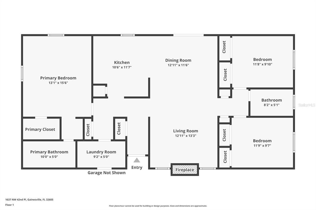 Active With Contract: $270,000 (3 beds, 2 baths, 1340 Square Feet)